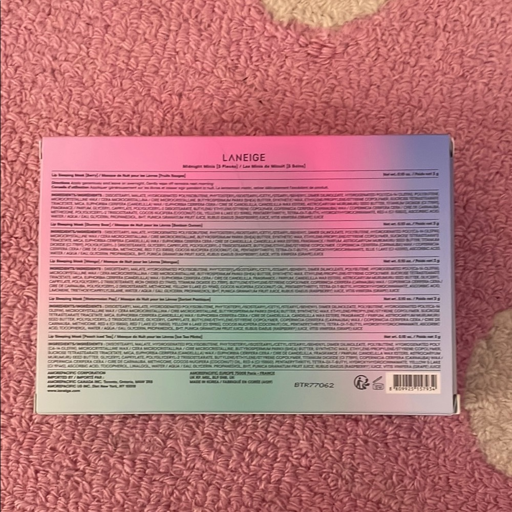 LANEIGE Midnight Minis Lip Sleeping Mask Set - Picture 2 of 2